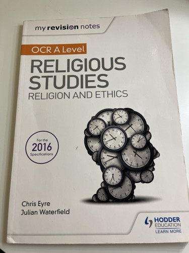 Ocr level religious studies - ocr, a