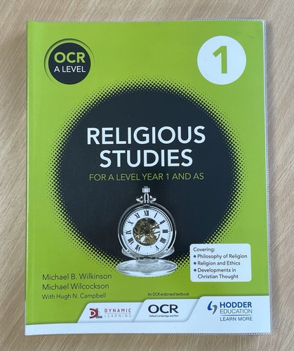 Ocr religious studies - ocr, level