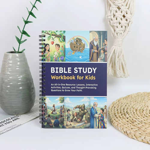 Kids bible study workbook - study,