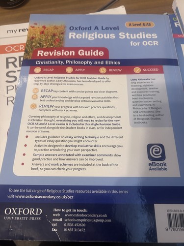 Oxford level religious - a,