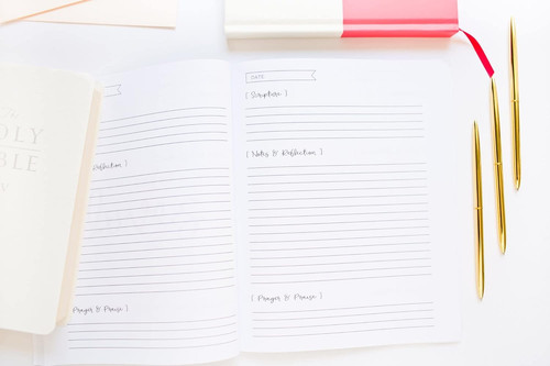 Bible study journal - my,