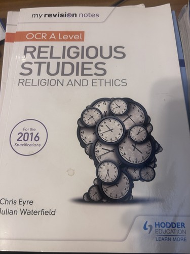 Ocr level religious studies - ocr, a